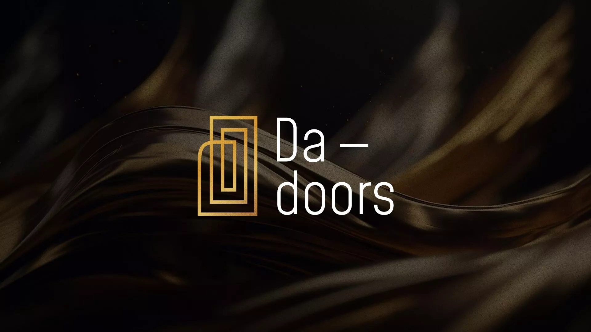 Разработка логотипа для компании «DA-DOORS» в Нурлате